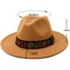 thumbnail image 2 of Banda para sombrero de vaquero occidental de 3 estilos, accesorios para sombreros de vaquera, decoración para sombrero Fedora, adecuada para sombreros de 58-60 cm., 2 of 6