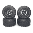 thumbnail image 2 of 8Pcs Large Tire Widening Tyre Wheel for 144001 124016 124018 124019 12428 HBX 16889 16890 RC Car Upgrade Parts, 2 of 5