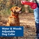 thumbnail image 2 of Collar para perros Coastal Water & Woods, ajustable, de seguridad, color naranja, 38-51 cm, 2 of 7