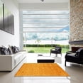 thumbnail image 6 of Ahgly Company Indoor Square Contemporary Dark Orange Abstract Area Rugs, 8' Square, 6 of 6