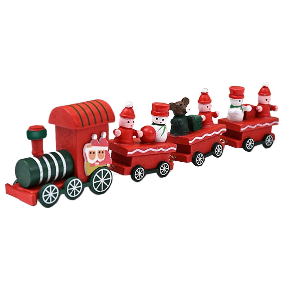 Train De Noël Xijobido – Circuit 9 Pièces, Locomotive électrique, Décor Festif, Jeu Enfant, Sapin