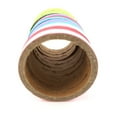 thumbnail image 3 of Visland 12PCS Paper Rings Bird Chewing Toys, Colorful Bite-resistant Biting Circle Interactive Toy for Parakeets Cockatiels Conures Macaws Parrots Love Birds Finches, 3 of 8