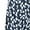Blue, variant on Levmjia Womens Spring Dresses Casual V-Neck Print Dress 3/4 Sleeve Mini Lightweight Soft Polyester Fashionable Everyday Wear Comfortable Fold Design