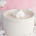 thumbnail image 3 of Happy & Polly Cloud Cat and Dog Water Dispenser, Non-Slip Ceramic, 50 oz, 3 of 5