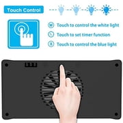Hipargero Brand 30W LED Aquarium Light Colorful Saltwater Coral Reef Light Dimming Fish Tank Light with Timer