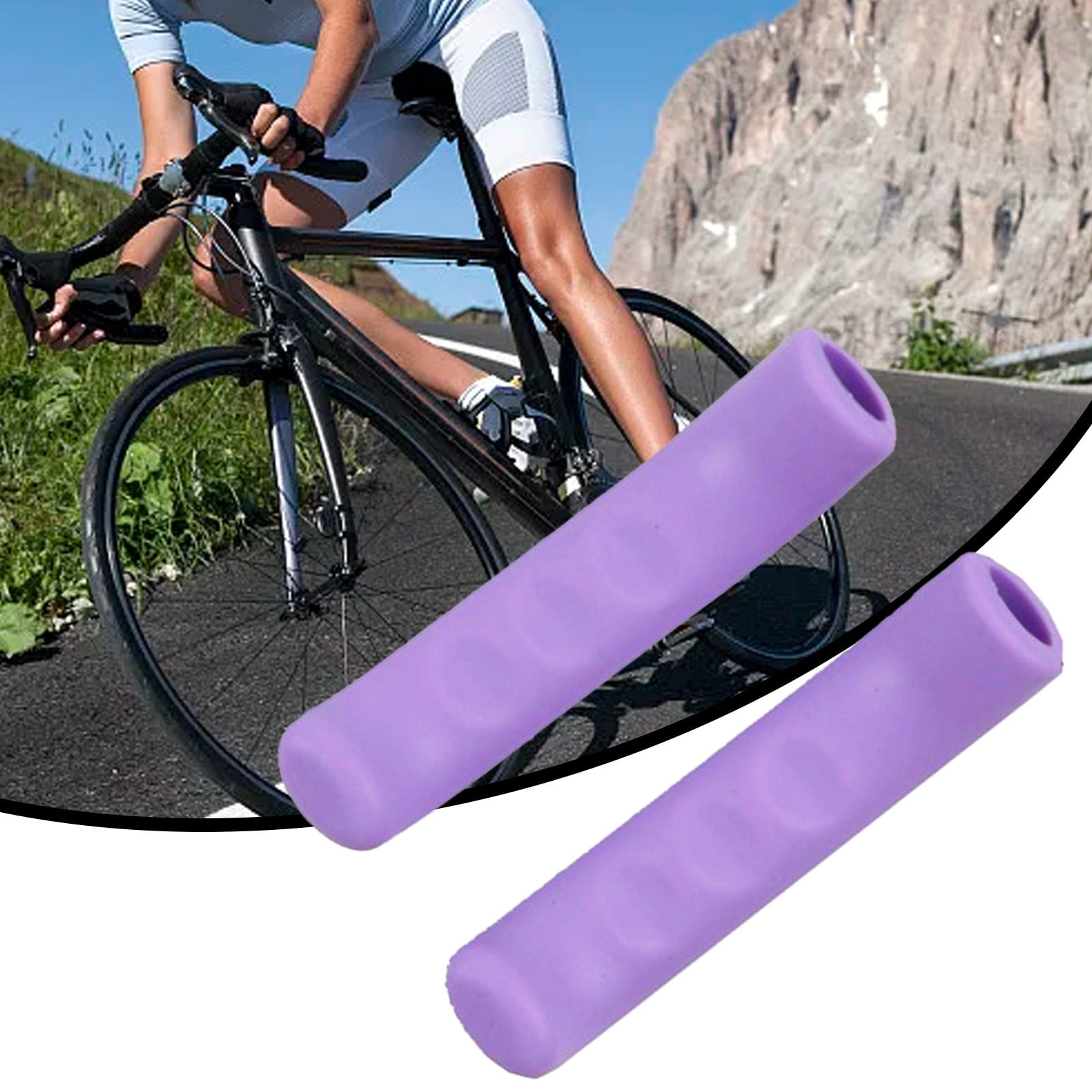 Colaxi Bouclier De Frein à Disque De Vélo, Housse De Lavage De Vélo, Résistante à L'usure, Réutilisable, Housse De Protection D'entretien Pour VTT, Vélos De Route