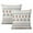 Home Life (97), variant on Modern Boho Decorative Blue Linen Pillow Covers, Set of 2 - 16x16inch - Ideal for Farmhouse Style Outdoor and Living Room Sofa Decor