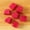 Hot Pink, variant on Realistic Fake Fruit Dice Props – 5pcs Simulated Plastic Fruit Cubes for Photography, Craft Pies, Home Decor & Food Styling,Green