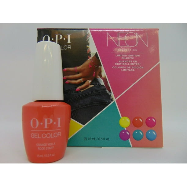 OPI Gelcolor GC N71 - Orange You A Rock Star? Fl oz OPI Gelcolor GC N71 - Orange You A Rock Star? Fl oz