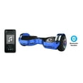thumbnail image 5 of Hover-1 Chrome Hover Board with 6.5 In. Wheels, Built-In Bluetooth Speaker, LED Headlights & Ultra bright LED Wheel Lights, Built-In Rechargeable Lithium-Ion Battery with 4.5-Hour Max Charge Time- Blue, 5 of 9