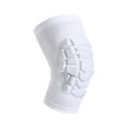 thumbnail image 2 of Breathable Knee Sleeves, 2 Pack Elastic Knee Supports, Moisture Wicking Fabric for Workout, Shock Absorption Joint Protection, White, 2 of 7