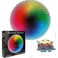 thumbnail image 1 of 1000 Pieces Rainbow Round Puzzle For Adults, Colour Gradient Jigsaw Puzzle, Difficult Puzzle For Adults Kids 14+, 1 of 5