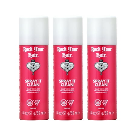 Rock Your Hair Spray It Clean Instant Dry Shampoo 1.8oz (Pack of (Best Way To Dry Your Hair)