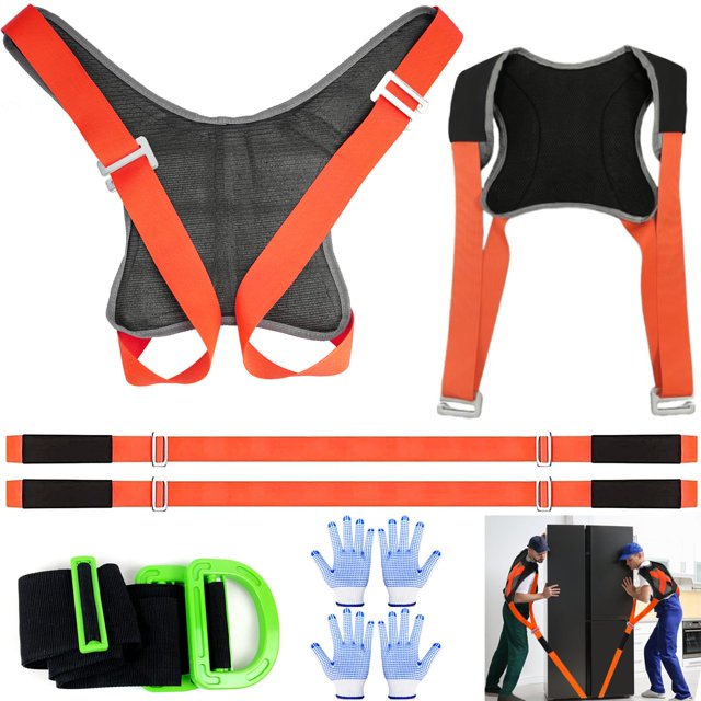 Elevador de hombros ajustable Moving Straps KOAKOMI para 2 personas