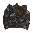 thumbnail image 3 of Honeii Spider Web Print Kids Knit Beanie Watch Hat ,Knit Cap for Boys and Girls, 3 of 7