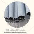 thumbnail image 6 of Bunk Bed Privacy Curtain Set with Aluminum Frame and Mosquito Net,Blackout and Mesh Privacy Curtain for Single Beds, Loft Beds, Student Dorms, 6 of 7