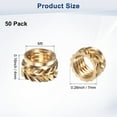 thumbnail image 3 of Uxcell 50-Pack Threaded Inserts - M5 x 4mm Brass Heat Set Insert Nuts 7mm OD, 3 of 6