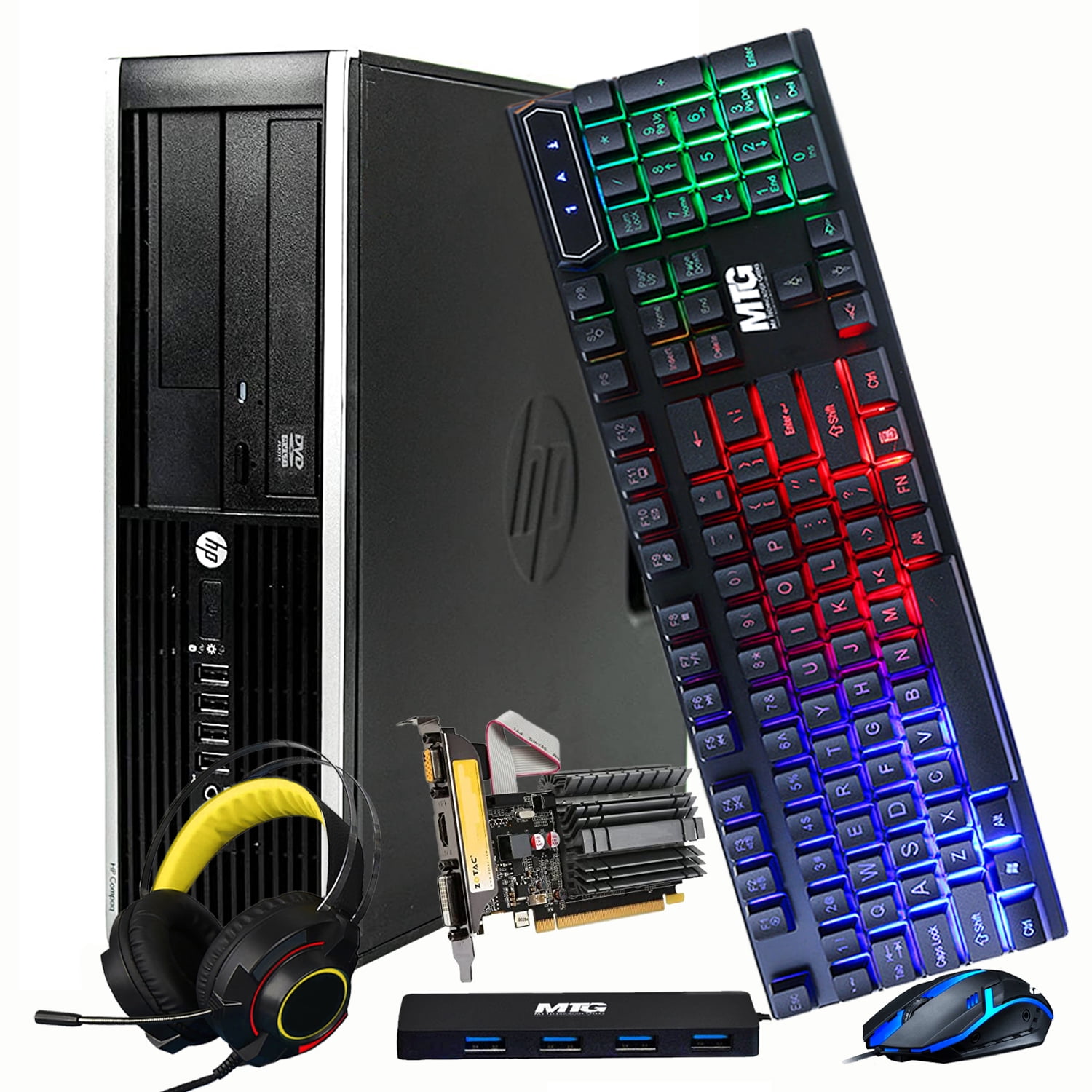 HP 8300 4K Gaming Computer Intel Quad 