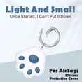 thumbnail image 4 of Remplacement pour Apple Airtags Tracker Étui Silicone Protective Sleeve Stainless Steel Keychain Anti-Scratch Protector Finder, 4 of 8