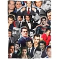 thumbnail image 3 of Henry Cavill Blanket Soft and Comfortable Warm Fleece Throw Blankets Carpet Rug Decoration Gift for Decor Room Dormitory Picnic Yoga Sofa Camping Travel All Season, 3 of 6