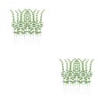 thumbnail image 2 of relayinert Lot de 12/lot Bouquet de Plantes Simulées à Bas Prix avec Fil de Fer à Haute Efficacité avec Plasticité Arbitraire Eucalyptus Vert 2 Pcs, 2 of 6