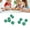 Vert, variante sur Ensemble Polyédrique de 10 Pcs, Jeu de Table en Plastique Léger à 20 Côtés avec Chiffres Transparents pour Jeux de Rôle sur Table