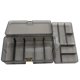 thumbnail image 5 of 2X Caja de Aparejos de Pesca de Doble Capa SeñUelos Cebo Estuche de Almacenamiento Organizador Contenedor Organizador Contenedor Accesorios, 5 of 5