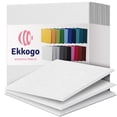 thumbnail image 1 of Paneles de pared insonorizados, paneles acústicos Ekkogo, paquete de 12, blancos, 1 of 6