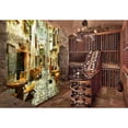 thumbnail image 3 of Romantic European Street Three Panel Room Divider Screen, 3 of 5