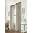 thumbnail image 1 of Liam Light Filtering Grommet Curtain Panel Pair 52" x 84" in Linen, 1 of 6