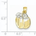 thumbnail image 3 of 14k & Rhodium Cut-out New York Skyline in Apple Pendant, 3 of 3