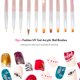 thumbnail image 5 of 10 unids Moda UV Gel Acrílico Nail Brushes Nail Art Design Pintura Liner Pen Set Nail Manicure To Irfora Cepillos de uñas, 5 of 7