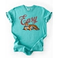 thumbnail image 3 of Retro Easy Tiger Shirt for Women and Men Trendy Vintage Unique Graphic Tee Seafoam Shirt Adult Medium, 3 of 4