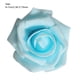 thumbnail image 4 of Yuarrent Paquete de 50 flores biónicas artificiales, rosas de simulación de espuma PE, decoraciones de flores falsas, regalos de compromiso para bodas y Kits de decoración para fiestas Cielo azul Yuarrent  JJ18310-06, 4 of 6