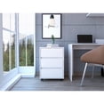 thumbnail image 2 of Vienna Three Drawers Filing Cabinet; Roller Blade Glide, 2 of 8