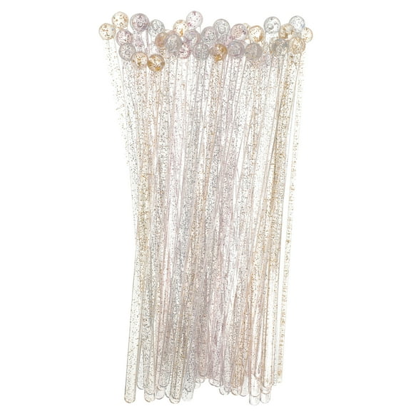 45Pcs Cocktail Stirring Stick Cocktail Swizzle Sticks Beverage Drink Stir Rods Drinks Swizzle Sticks for Bar