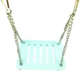 thumbnail image 1 of Hamster Swing Toy Funny Guinea Pig Exercise Toy Small Animal Cage Toy with Chain, 1 of 10