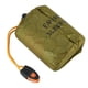 thumbnail image 2 of 3X de Dormir de Emergencia de Dormir con Silbato de Dormir de Supervivencia Al Aire Libre Manta Térmica para Acampar con Mochila, 2 of 5