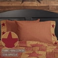 thumbnail image 2 of VHC FBA Brands 13617 Ninepatch Star Applique Border Pillow Case Set, 2 of 5