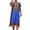 Blue%GC100, variant on Womens Plus Size Kaftan Dress Short Sleeve Dresses for Women Loose African Print Lightweight Summer Dresses For Lady