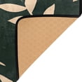 thumbnail image 3 of Yayeee Area Rugs for Living Room 6.7'x4.8' Non Slip Washable Bedroom Floor Carpet, Green Leaves, 3 of 5