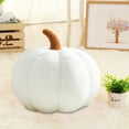 thumbnail image 5 of Halloween Pumpkin Pillow, Fluffy Plush Pumpkin Stuffed Pillow, 3D Pumpkin Shaped Pillows for Halloween Bedroom Sofa Couch (11 inch), 5 of 10