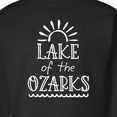 thumbnail image 3 of Inktastic Lake of the Ozarks Sun and Lake Adult Sweatshirt, 3 of 4