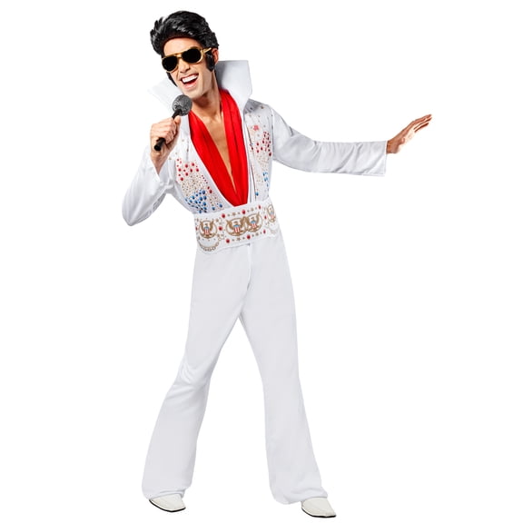 Elvis Presley Costume for Adults by Rubies, Men's Medium