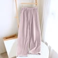 thumbnail image 2 of Nafuu Ladies Winter Thermal Underwear Pants Solid Color Heavy Dutys Cozy Coral Wear For Cold Weather Versatile Home‌ Long Johns, 2 of 9