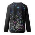 thumbnail image 5 of cllios Ugly Christmas Sweater for Women Light Up Shiny Xmas Tree Printed Pullover Fall Novelty Xmas Crewneck Sweatshirt Trendy Holiday Shirts, 5 of 5
