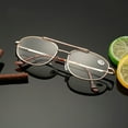 thumbnail image 4 of 3 Pairs Reading Glasses Vintage Metal Business Mens Womens Readers, 4 of 4