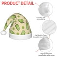 thumbnail image 4 of Balery Kiwi Ice Cream Pattern Santa Hat Christmas Hat Funny Christmas Hat Christmas Knitted Beanie Hat For Kids, 4 of 6