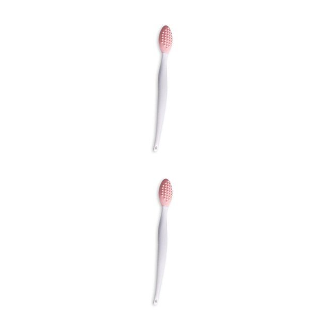 Cepillo de labios sweethay Accesorios para mujer Removedor de comedón 2piezas Rosado