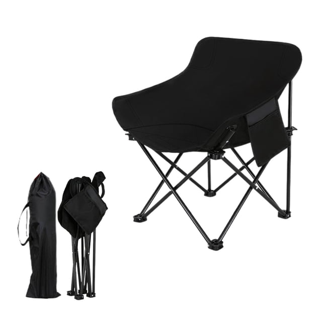 Chaise Pliante d'Extérieur Tabouret d'Extérieur Portable Chaise de Plage Résistante au Poids Camping